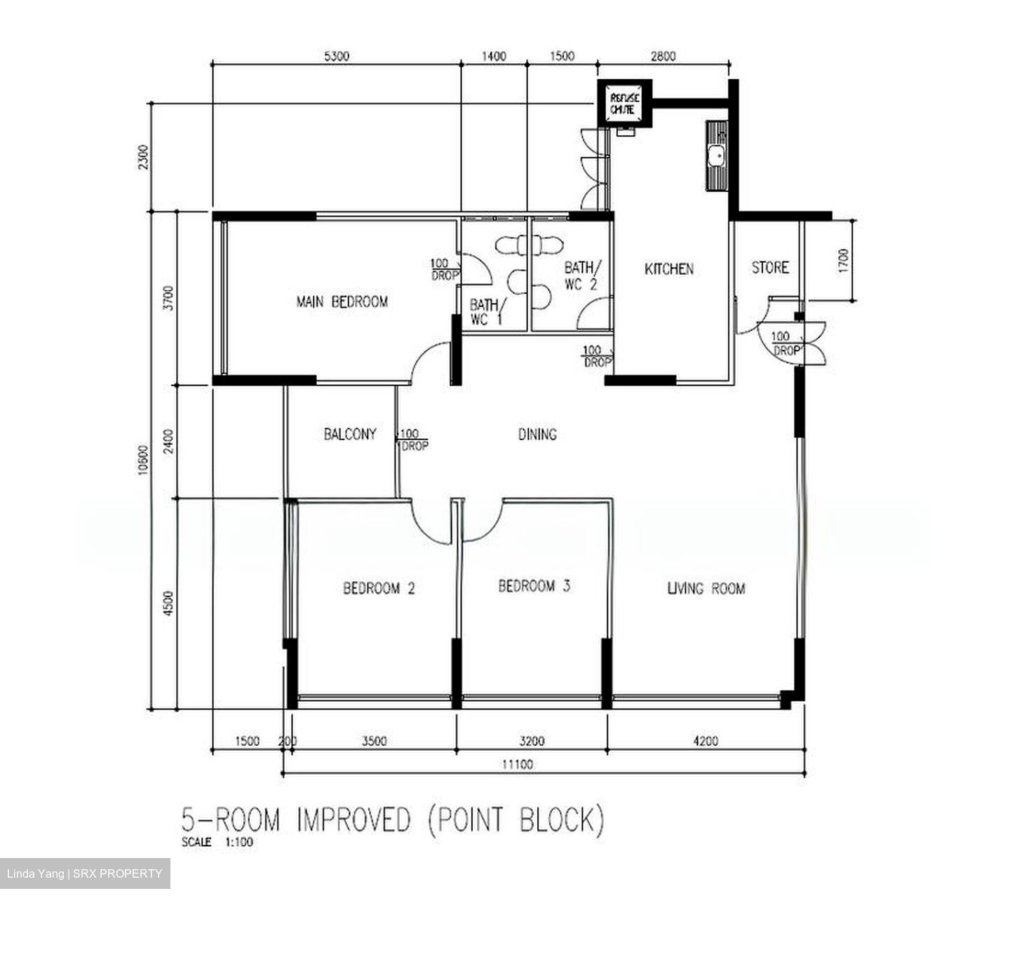Blk 2 Delta Avenue (Bukit Merah), HDB 5 Rooms #565638791